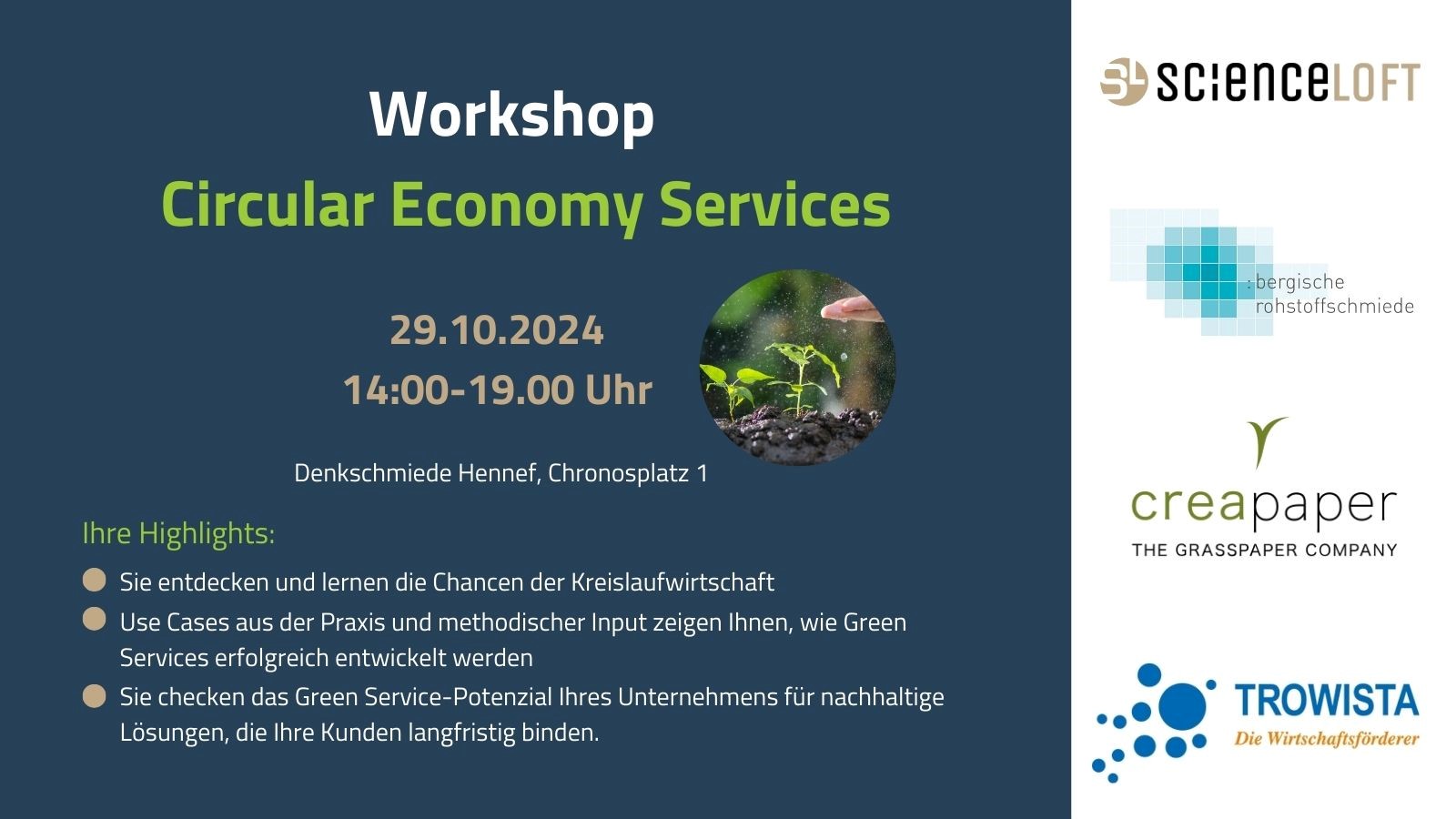 Circular Economy Services – Workshop