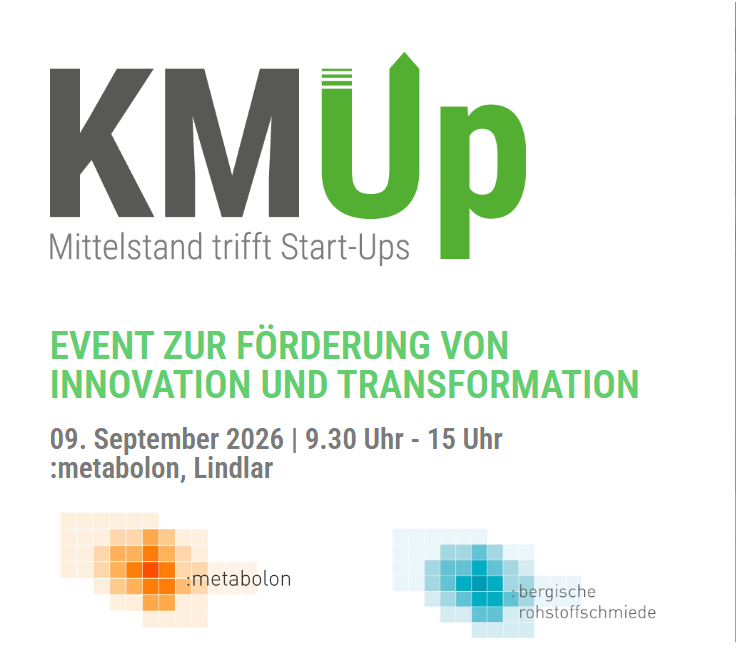 KMUp - Mittelstand trifft Start-Ups 2026 auf :metabolon
